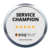 DISQTrust Siegel_Service Champion_myneva Group GmbH_1