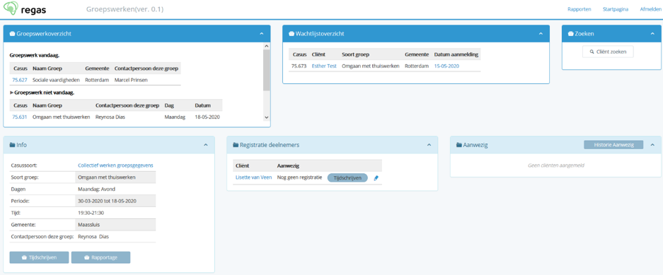 Dashboard Collectief Werken